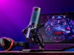 ASUS ROG Carnyx mikrofon, RGB, USB-C, črn (90YH03Z0-BAUA00)
