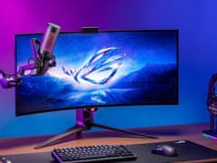 ASUS ROG Carnyx mikrofon, RGB, USB-C, črn (90YH03Z0-BAUA00)