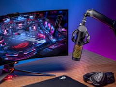 ASUS ROG Carnyx mikrofon, RGB, USB-C, črn (90YH03Z0-BAUA00)