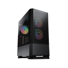 Cougar MX430 Mesh RGB računalniško ohišje, Mid Tower, črno (CGR-51C6B-MESH-RGB)