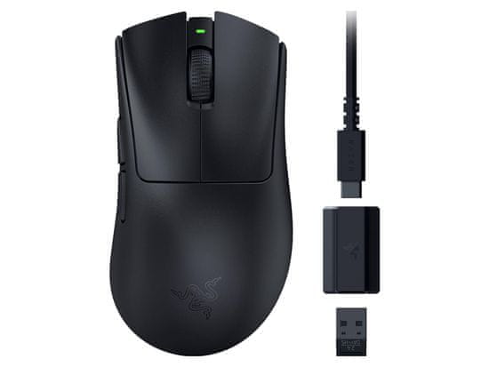 Razer DeathAdder V3 HyperSpeed miška, črna (RZ01-05140100-R3G1)