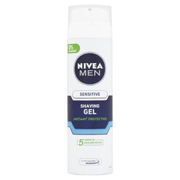 Nivea Gel za britje Sensitive 200 ml