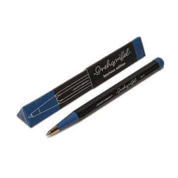 Leuchtturm1917 Drehgriffel Nr. 1 Black/Royal Blue Bauhaus Edition Kroglično pero (črnilo kraljevsko modre barve)