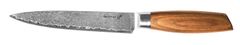 G21 Nož Gourmet Damascus 18 cm, ročaj iz zebrastega lesa