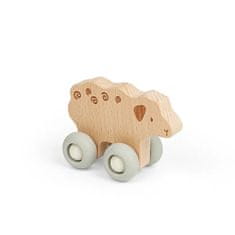 Bigjigs Toys Hišni ljubljenček na kolesih Ovca