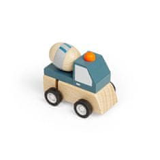 Bigjigs Toys raztegljiv gradbeni avto mešalnik