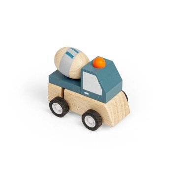 Bigjigs Toys raztegljiv gradbeni avto mešalnik