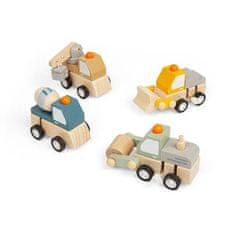 Bigjigs Toys raztegljiv gradbeni avto 1 kos