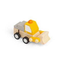 Bigjigs Toys Gradbeni avto z bagerjem