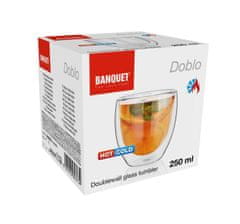 Banquet Steklo 250ml DOBLO z dvojno steno