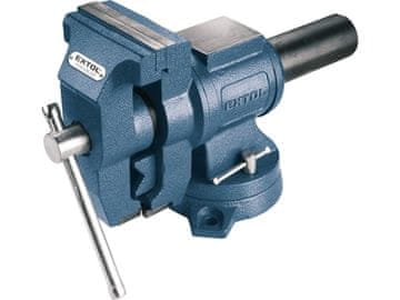 Extol Premium Vrtljivi primež (8812630) večnamenski, 125 mm, 15 kg, odprtina 125 mm, vpenjalna sila 16 kN, 360° vrtljiva čeljust