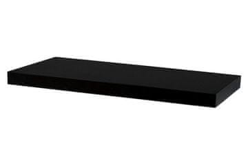 Autronic Stenska polica Wall shelf 60 cm, walnut color. Packed in protective foil. (P-001 BK (WAL))