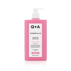 Q+A Olje za prhanje z vitamini A, C in E (čistilno olje za prhanje) 250 ml