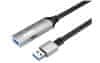 PremiumCord USB 3.2 ponovitveni in podaljševalni kabel moški-ženska, 5Gbps, aluminij 5m