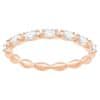 Swarovski Pozlačen bleščeč prstan Vittore 5366571 (Obseg 52 mm)