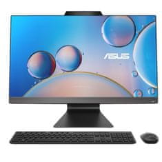 ASUS M3402 23,8" (60,45cm) FHD Ryzen 5 7520U 16GB 512GB tipkovnica + miška črni AIO računalnik (M3402WFAK-WB53C0)