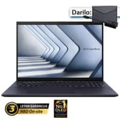 ASUS ExpertBook B9 OLED 14" (35,56cm) WQXGA Core 7 150U 32GB 2TB 0,99kg Win11 Pro prenosni računalnik + darilo: ovitek in LAN adapter (B9403CVAR-WB75E1X)