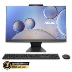 ASUS A3402WVA 23,8" (60,45cm) FHD i5-1335U 8GB 512GB tipkovnica + miška črn AIO računalnik (A3402WVAK-WB51C0)