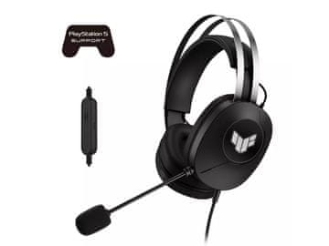ASUS TUF Gaming H1 Gen II slušalke, črne (90YH044B-BHUA00)