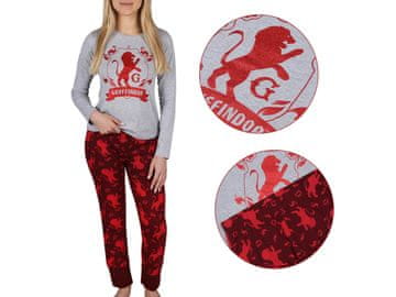 sarcia.eu Harry Potter Gryffindor Dekliška dvodelna pižama z dolgimi rokavi, bombažna