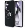 Karl Lagerfeld Originalen ovitek MagSafe Samsung Galaxy S25 5G - Heads - črn - KLHMS25SSKCHTCK