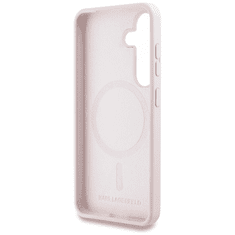 Karl Lagerfeld Originalen ovitek MagSafe Samsung Galaxy S25 Plus 5G - Heads - roza - KLHMS25MSKCHTCP