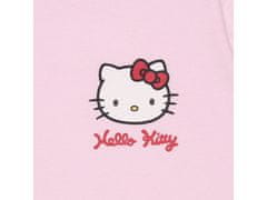 HELLO KITTY Ženski pižama Hello Kitty s kratkimi rokavi in dolgimi hlačami, dvodelna, bombažna L