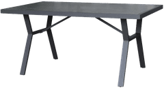 Rojaplast SIBIU aluminijasta miza 140x80 cm