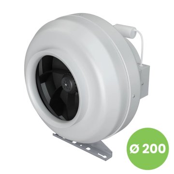 AKVAVENT CYCLONE-EBM 200, CYCLONEEBM 200, Plastični centrifugalni kanalski ventilator za dovod in odvod zraka BB D200