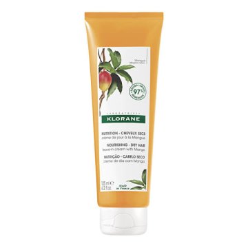 Klorane Krema brez izpiranja za suhe konice las (Nourishing Dry Hair Leave-in Cream)