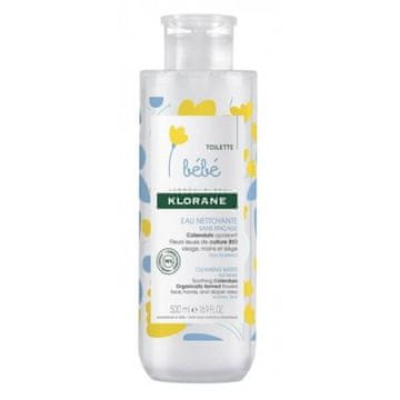 Klorane Čistilna voda za dojenčke (Cleansing Water) 500 ml