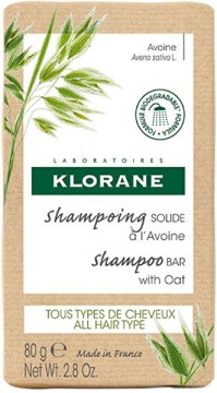 Klorane Oves trdni šampon (Shampoo Bar) 80 g