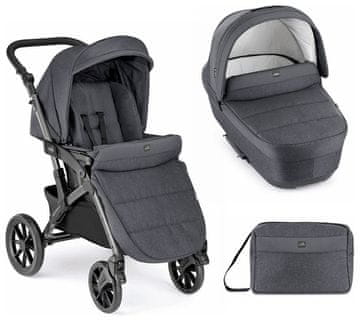 CAM Otroški voziček 2v1 DINAMICO SMART Antracite