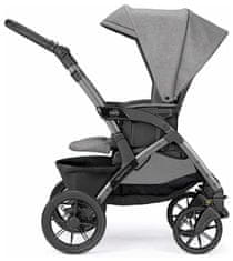 CAM Otroški voziček 2v1 DINAMICO SMART Grey Natura