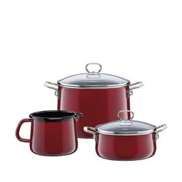 Riess  Riess 3-delni komplet loncev Rosso R0520008