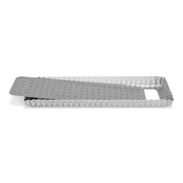 Patisse perforiran pekač za kiš z odstranljivim dnom 35 x 11 cm Silver-top P03582