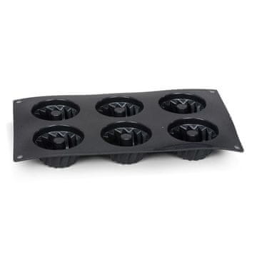 Patisse Silikonski model za 6 mini tort 29x17 cm Starflex P19191