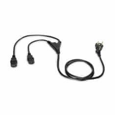 Digitus napajalni kabel 220V EURO schuko Y 2xC13 1,7m AK-440401-017-S
