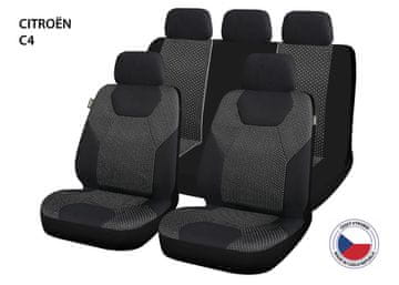 Cappa Perfetto GL Citroën C4 črna/siva