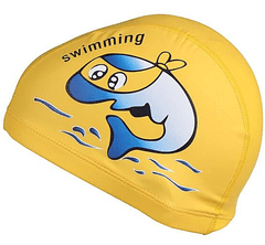 Merco Dolphin plavalna kapa, rumena