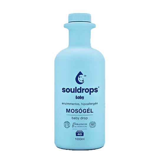 Souldrops Baby Gel za pranje otroških oblačil BabyDrop, 1l