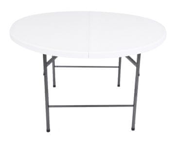 Rojaplast Gostinska zložljiva miza ø122 cm