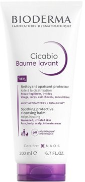 Bioderma Pomirjujoč in zaščitni čistilni balzam Cicabio (Soothing Protective Cleansing Balm) 200 ml