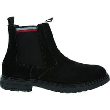 Tommy Hilfiger Škornji elegantni čevlji črna FM0FM05191BDS