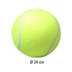 Ikonka Aga Igrača za pse velikanska teniška žogica XXL 24cm