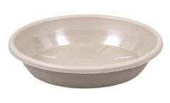 eoshop Podstavek za cvetlični lonec SAKURA MODERN 18 cm, svetlo rjav, plastika