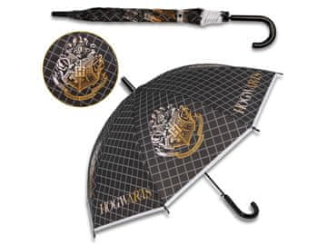 sarcia.eu Harry Potter Hogwarts Črni zložljivi avtomatski dežnik, za dečka