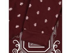 sarcia.eu Harry Potter Gryffindor Fantovska pižama z dolgimi rokavi, dvodelni komplet za dečka, bordo 9-10 lat 134/140 cm