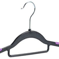 Severno Komplet nedrsečih kavljev SOFTY 20 kosov črna/vijolična