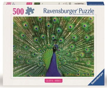 Ravensburger Pav sestavljanka, 500 kosov